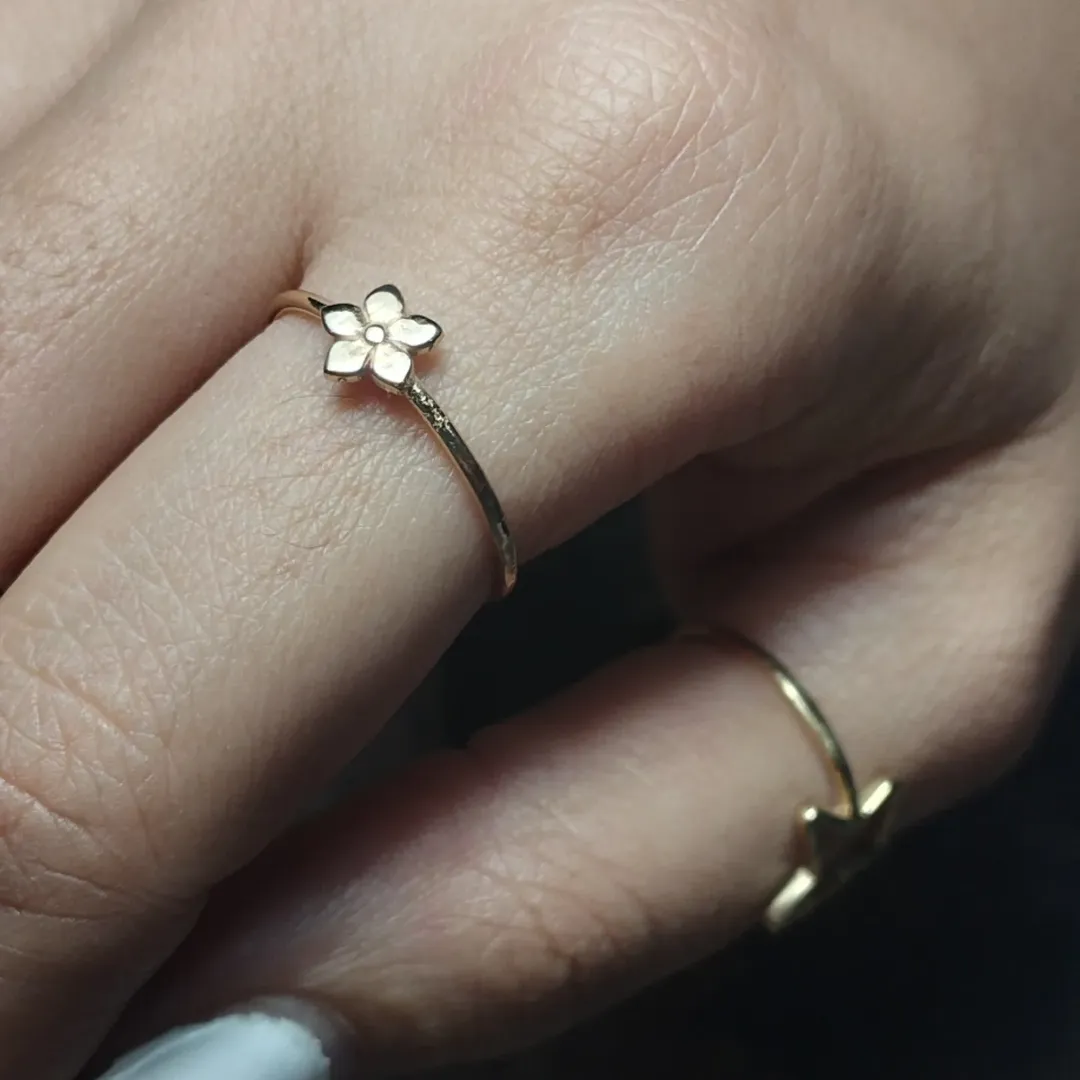 انگشتر مینیمال طلا ۱ گرمی