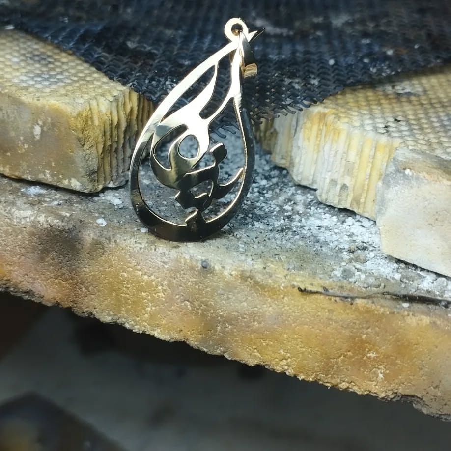 پلاک اسم طلا عیار ۱۸