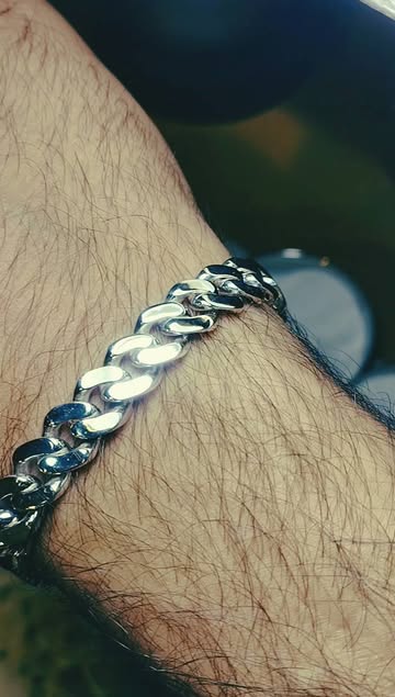 ذنجیر کارتی مردانه نقره عیار ۹۲۵ وزن ۱۵ گرم